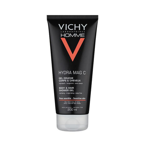Vichy Homme Hydra Mag-C Shower Gel 200ml - www.elegantgents.com