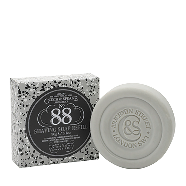 Czech & Speake No.88 Shaving Soap Refill 90g - www.elegantgents.com