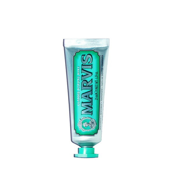 Marvis Travel Classic Strong Mint Toothpaste 25ml - www.elegantgents.com