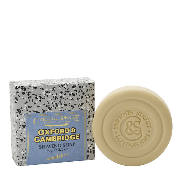 Czech & Speake Oxford & Cambridge Shaving Soap Refill 90g - www.elegantgents.com