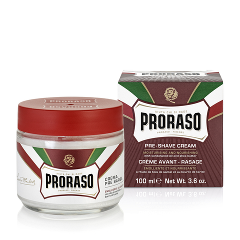 Proraso Pre Shave Cream Nourishing 100ml - www.elegantgents.com