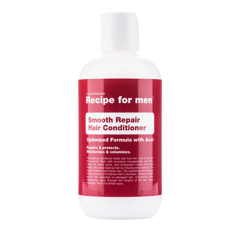 Recipe For Men Smooth Repair Hair Conditioner 250ml - www.elegantgents.com